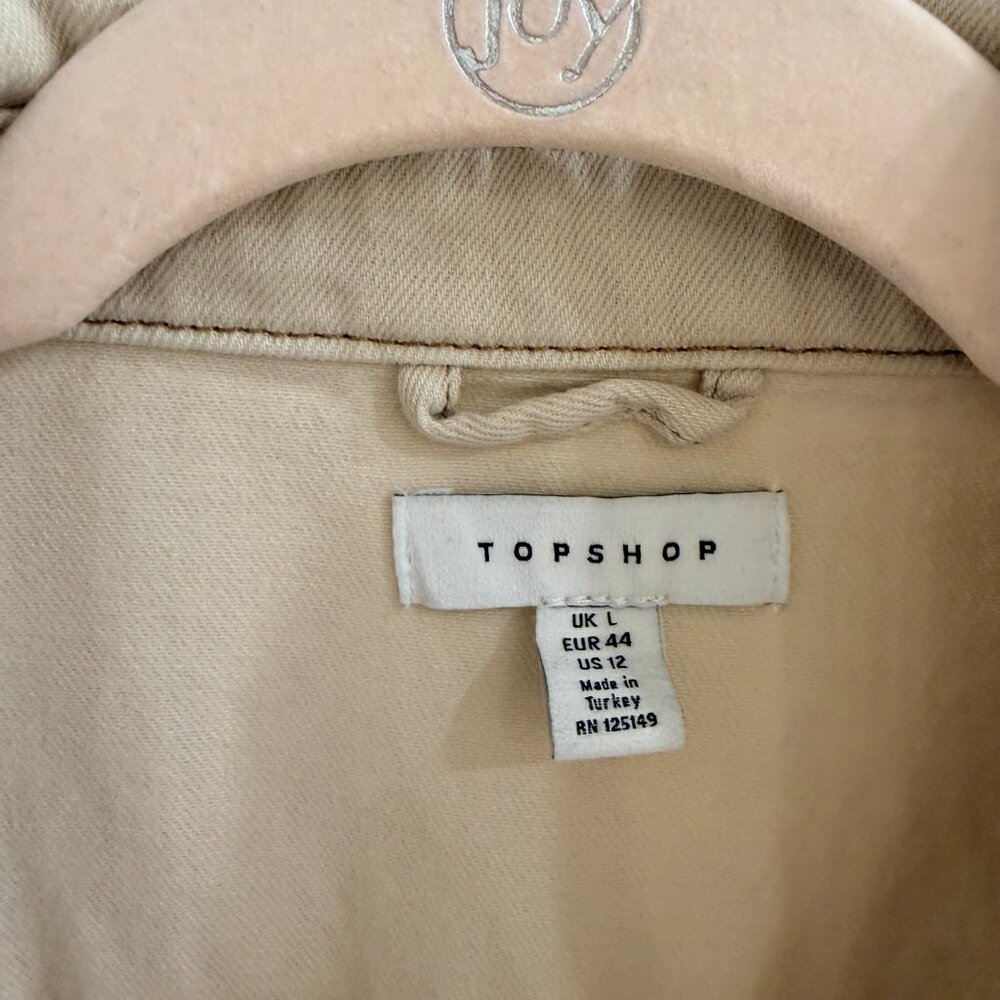 TopShop Cream Jacket - Picture 2 of 4